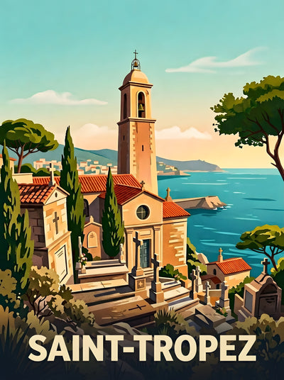 Affiche de Saint-Tropez
