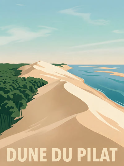 Affiche de la Dune du Pilat