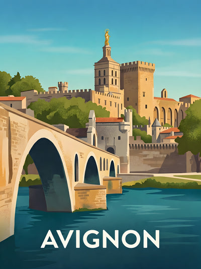 Affiche de Avignon