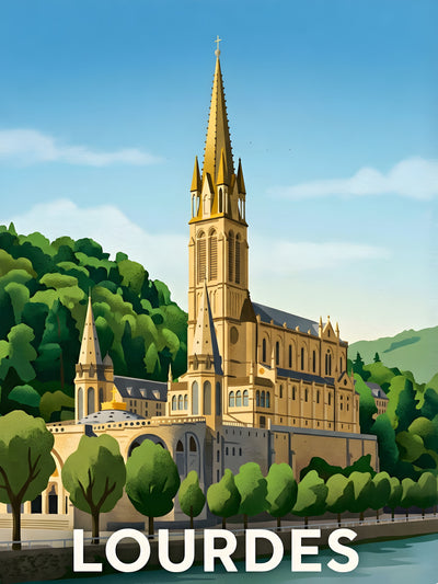 Affiche de Lourdes