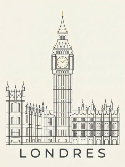 Affiche Londres
