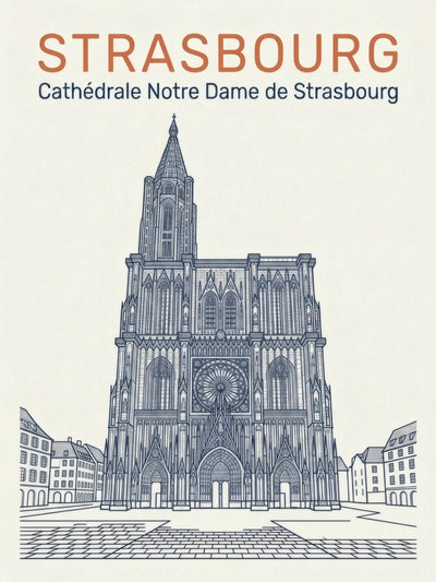 Affiche de Strasbourg