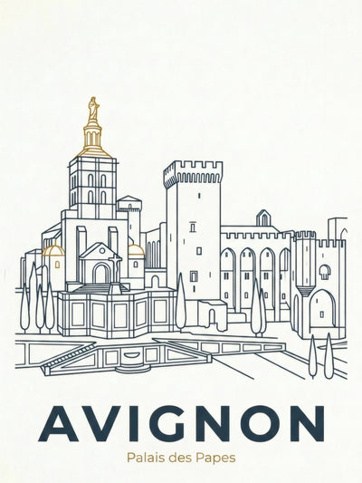 Affiche de Avignon
