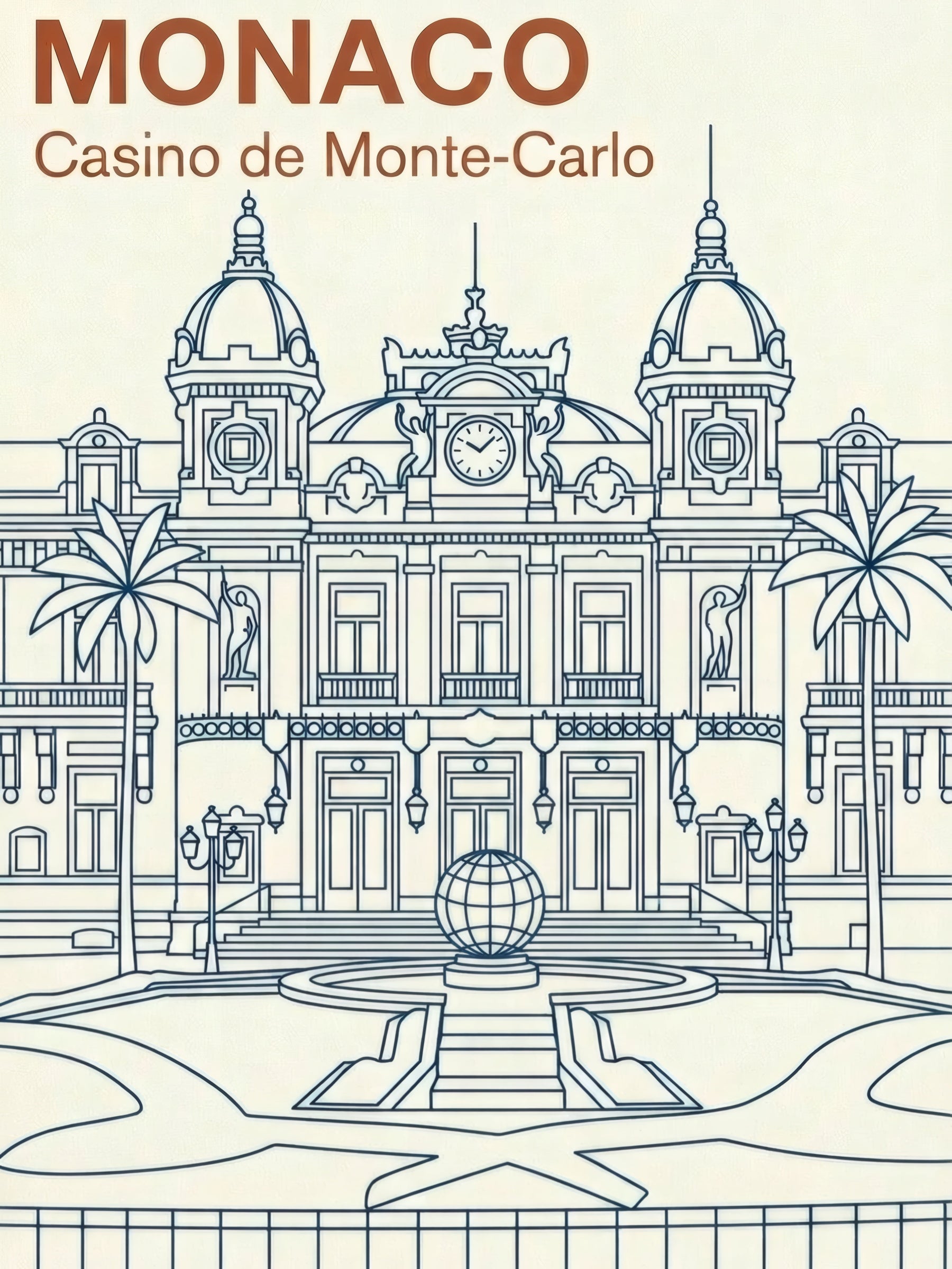 Affiche de Monaco-Ville