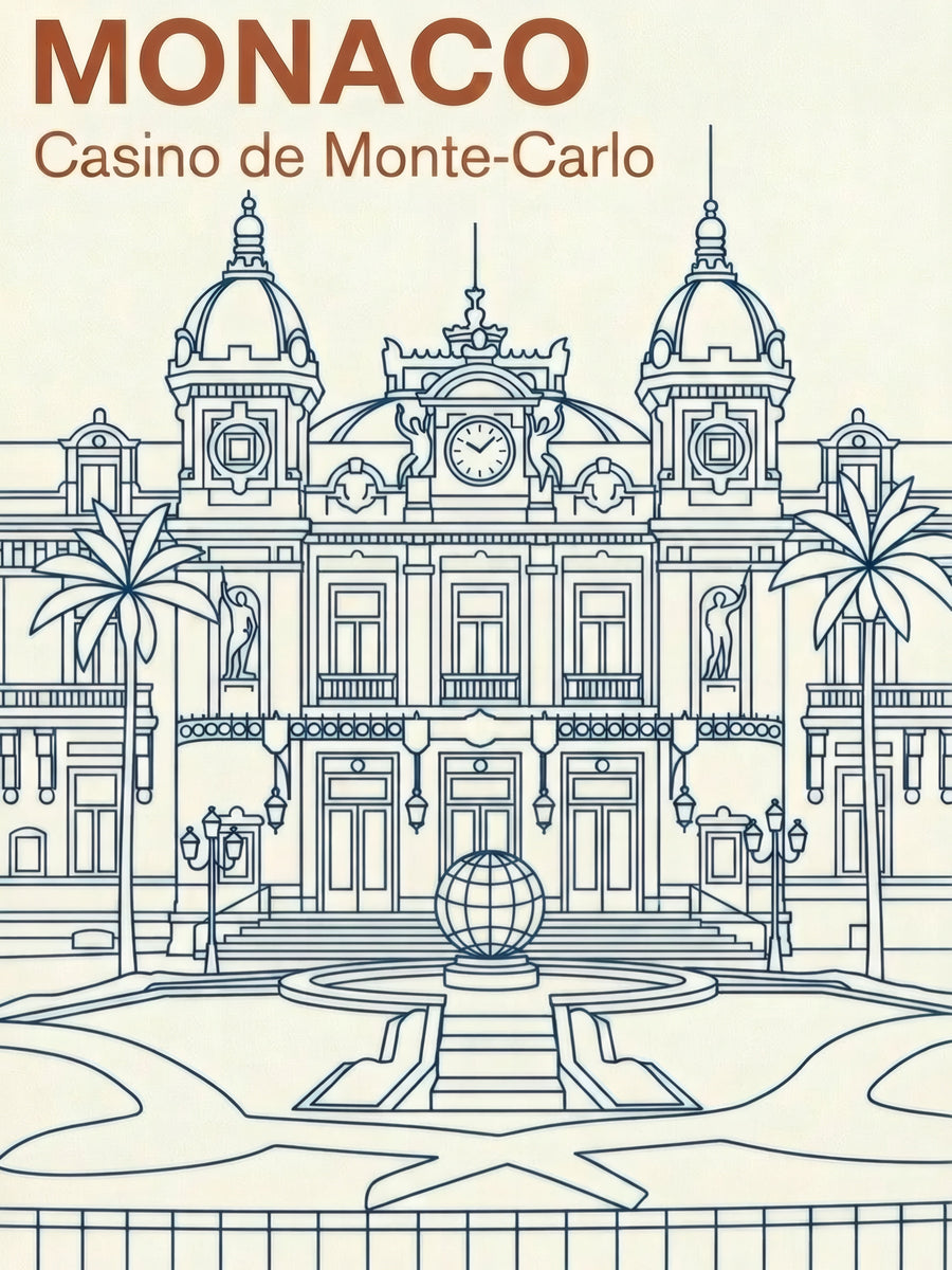 Affiche de Monaco-Ville