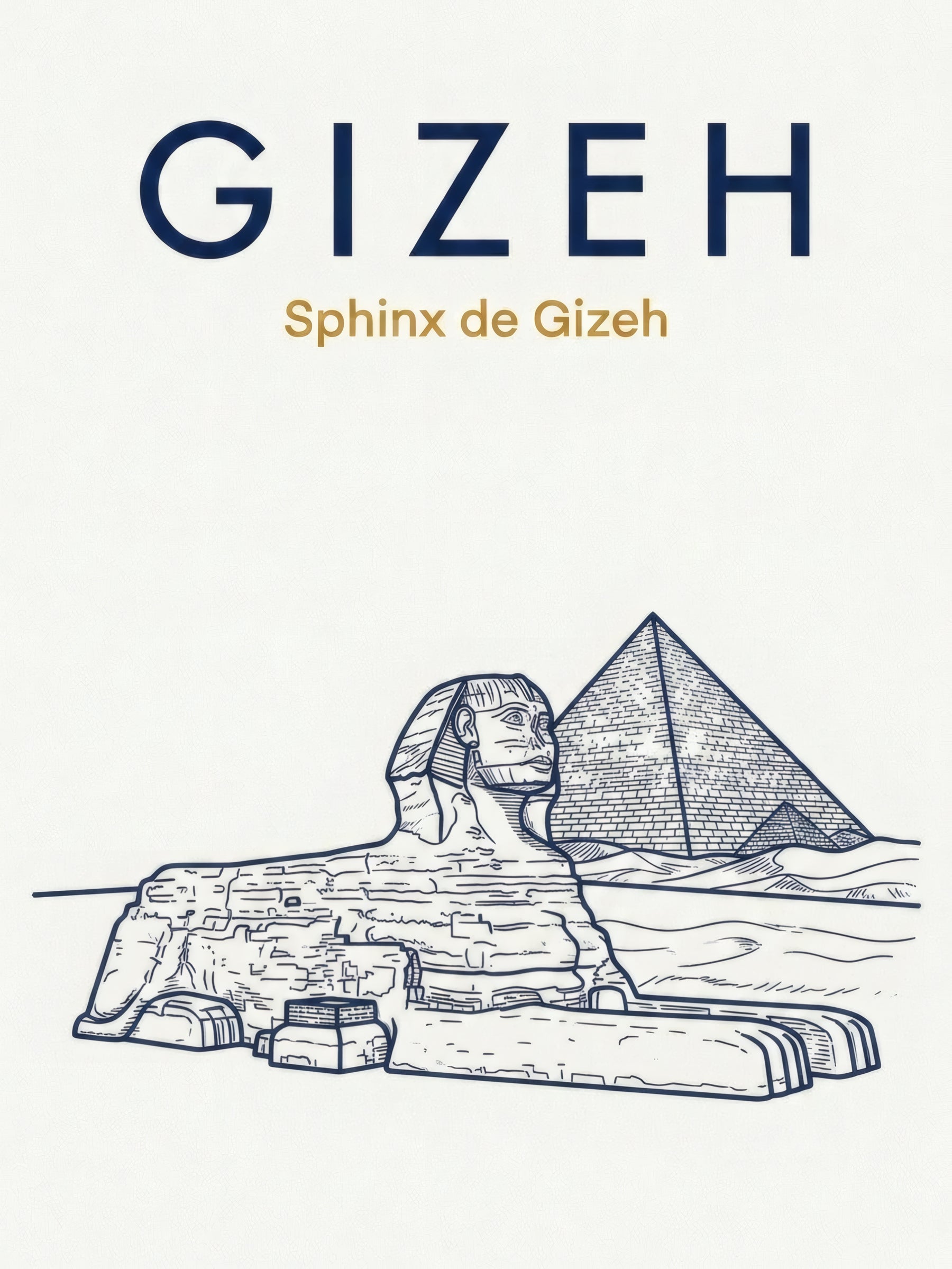 Affiche de Gizeh