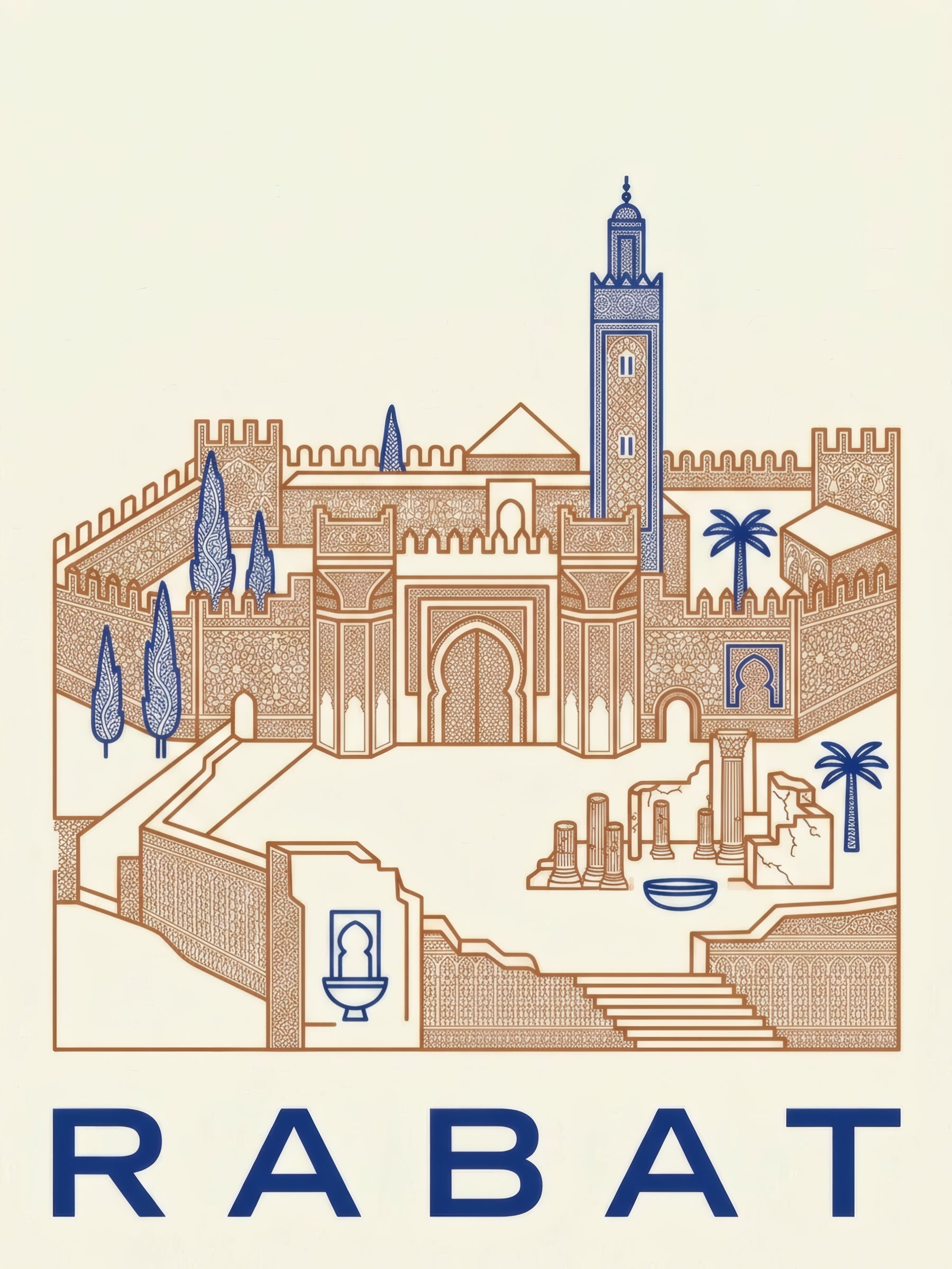 Affiche de Rabat
