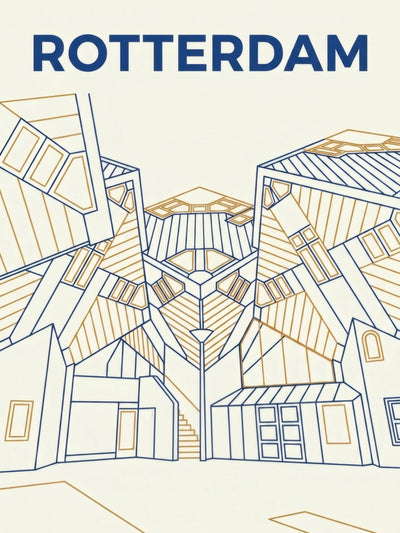 Affiche de Rotterdam