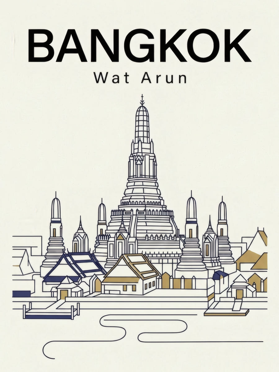 Affiche de Bangkok