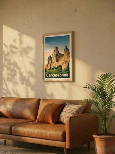 Affiche de Carcassonne - Cité de Carcassonne – Lifestyle 2