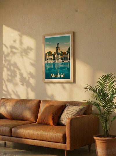 Affiche de Madrid - Parc du retiro – Lifestyle 2