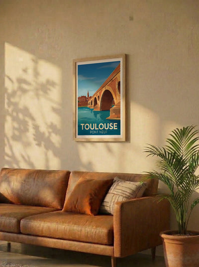 Affiche de Toulouse - Pont Neuf – Lifestyle 2