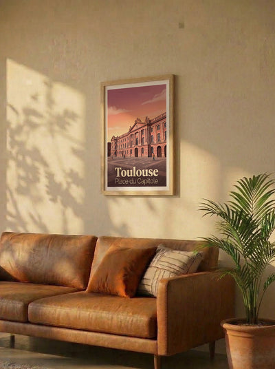 Affiche de Toulouse - Place du Capitole – Lifestyle 2