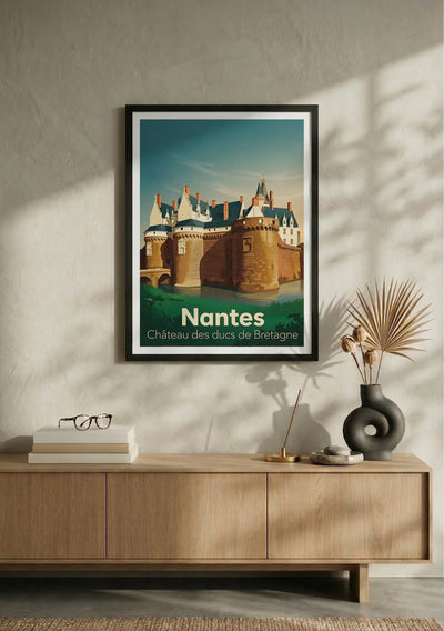 Affiche de Nantes - Château des ducs de Bretagne – Lifestyle