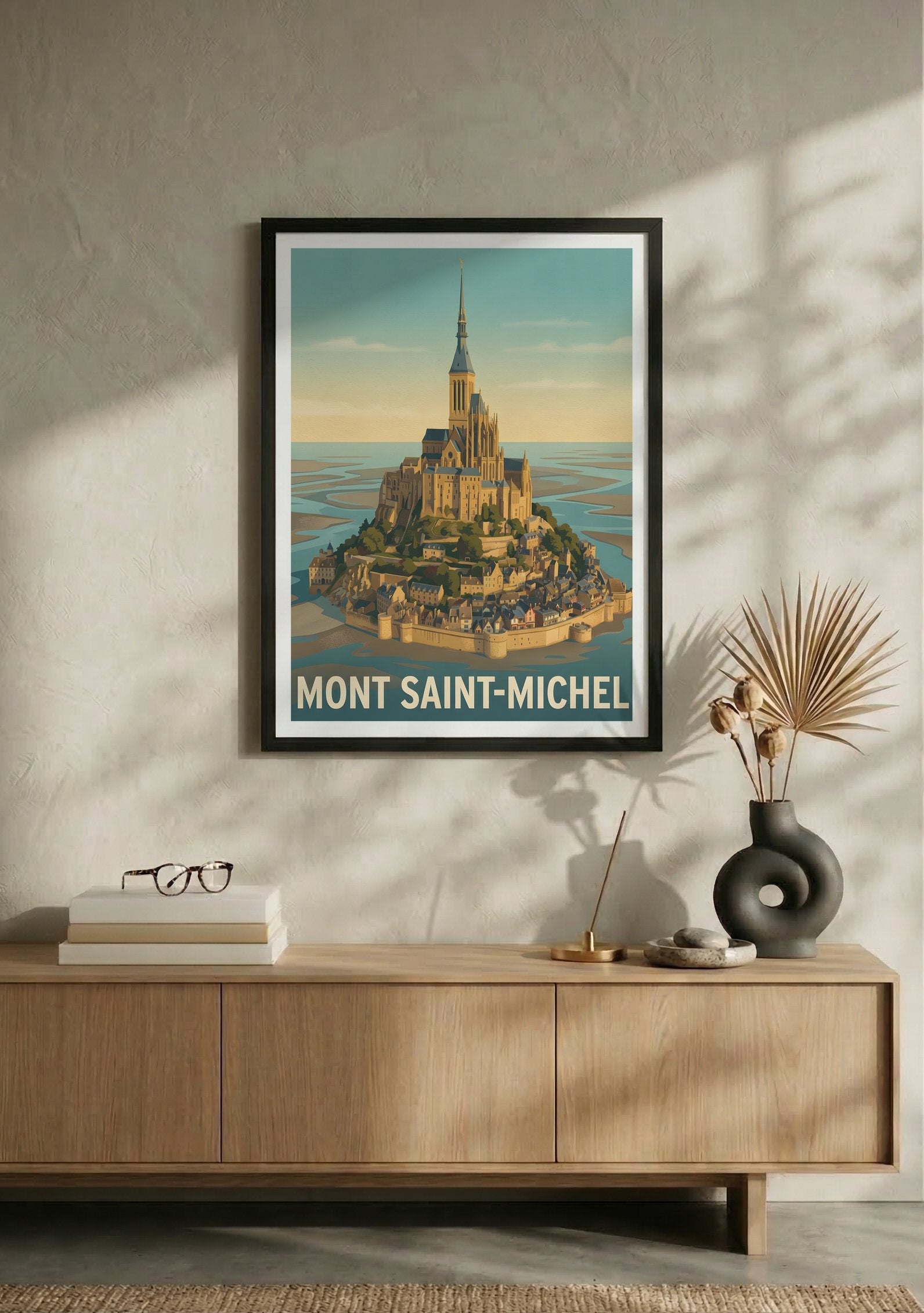 Affiche du Mont Saint-Michel – Lifestyle