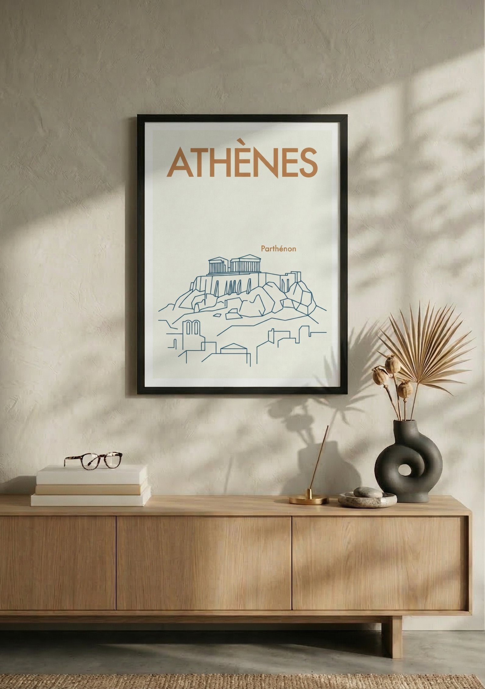Affiche Athènes – Lifestyle