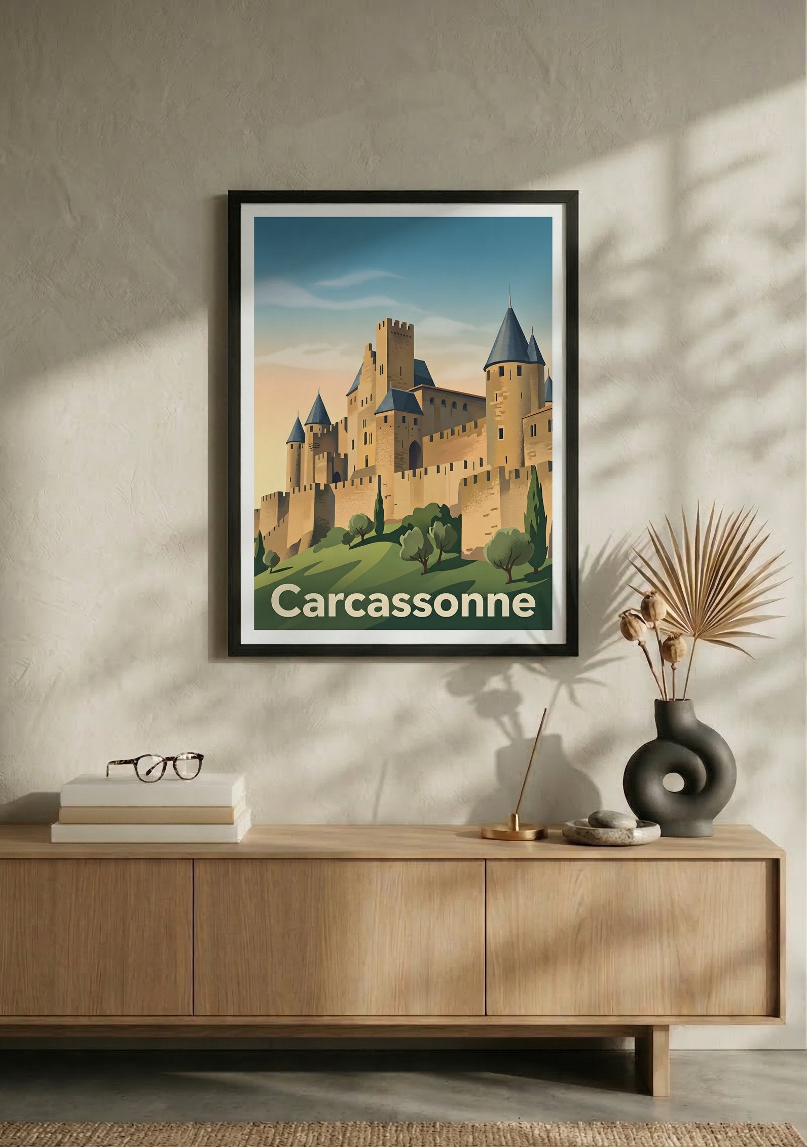 Affiche de Carcassonne - Cité de Carcassonne – Lifestyle