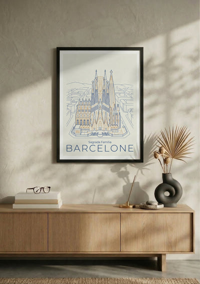 Affiche Barcelone – Lifestyle