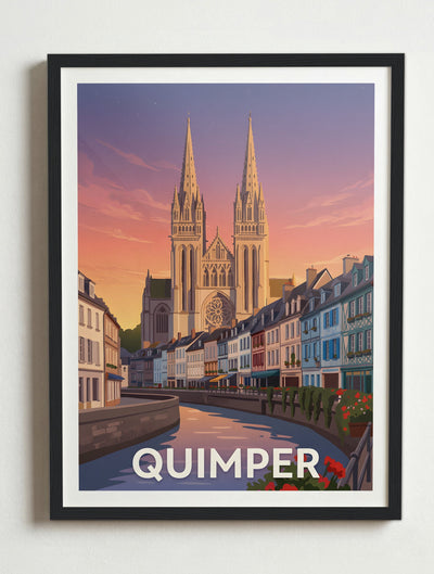 Affiche de Quimper – Cadre noir