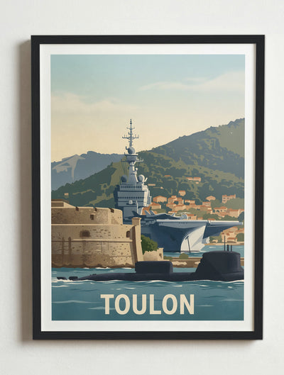 Affiche de Toulon – Cadre noir