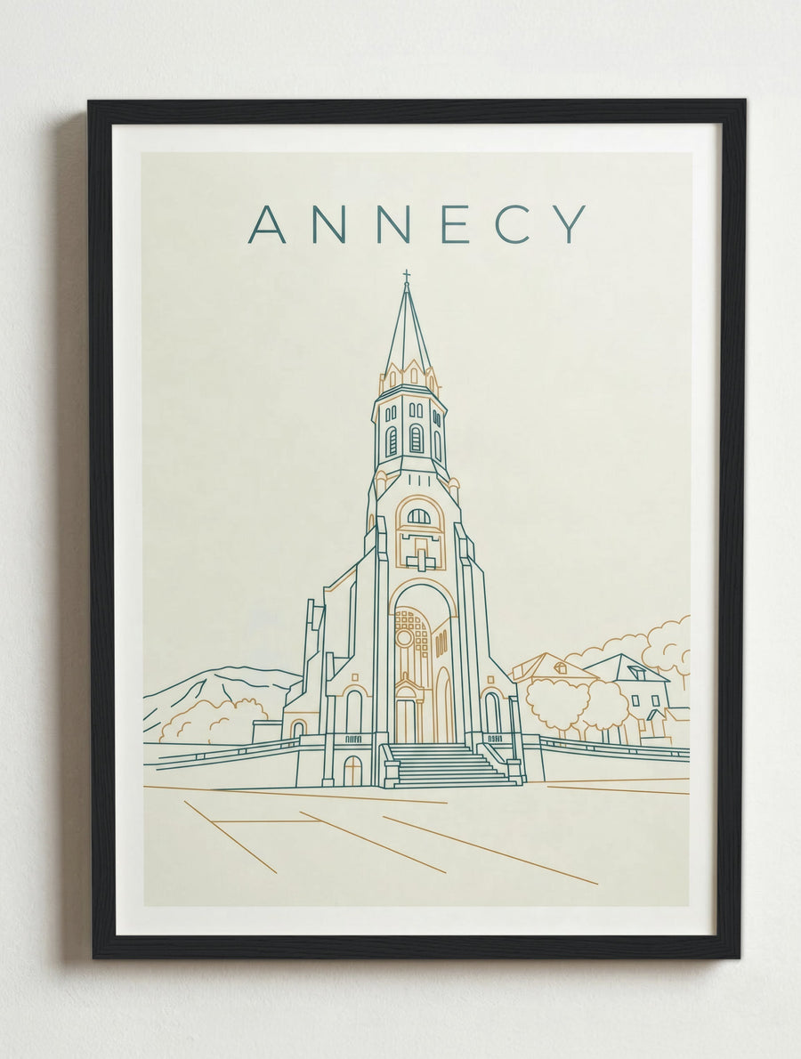 Affiche de Annecy