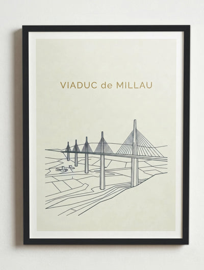 Affiche de Millau – Cadre noir