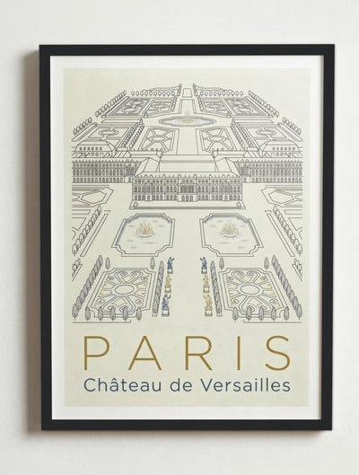 Affiche de Paris – Cadre noir