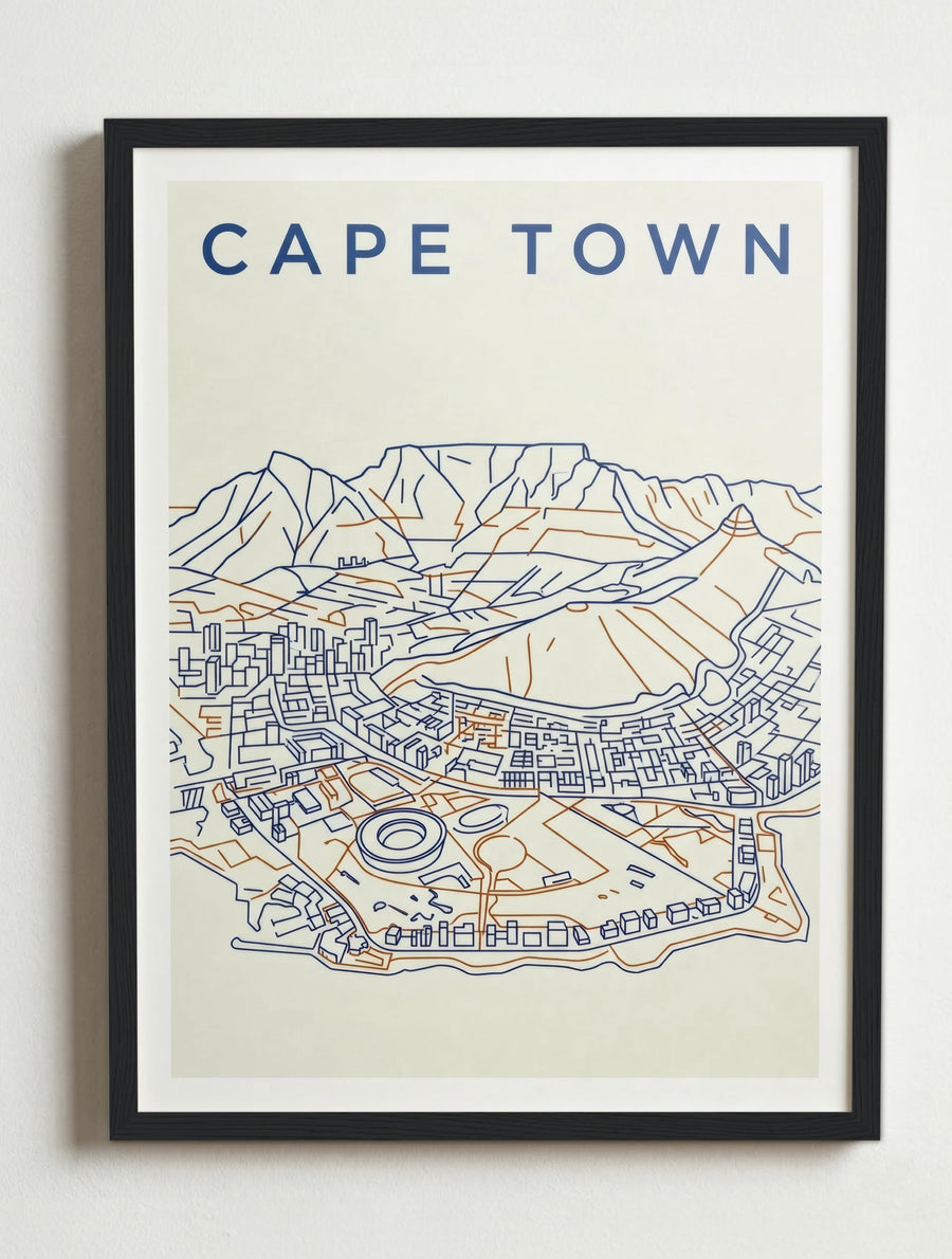 Affiche de Cape Town