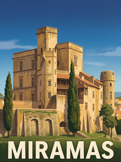 Affiche de Miramas - Château de Cabasse