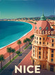 Affiche de Nice - Promenade de Anglais