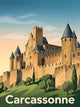 Affiche de Carcassonne - Cité de Carcassonne
