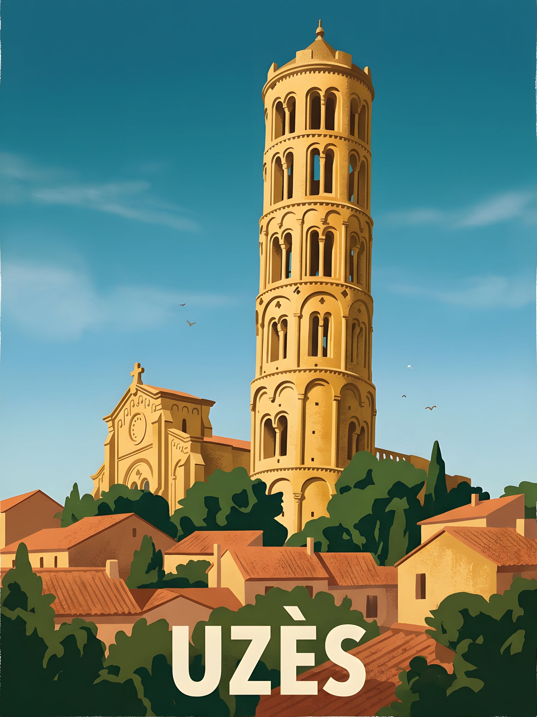 Affiche de Uzès