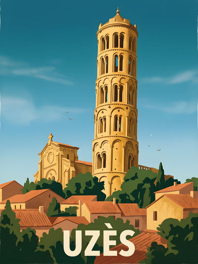 Affiche de Uzès