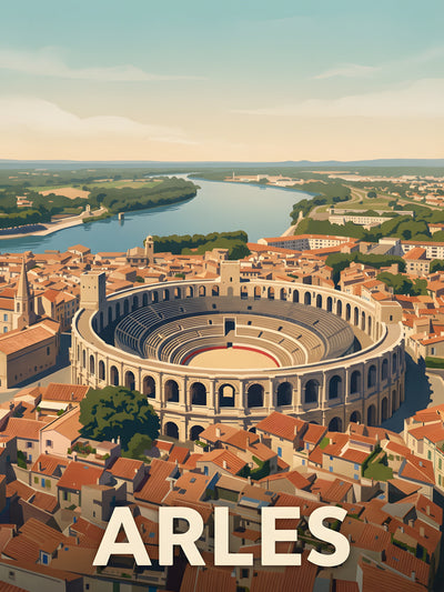 Affiche de Arles - Arènes d'Arles