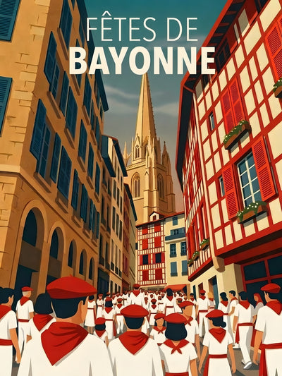 Affiche de Bayonne