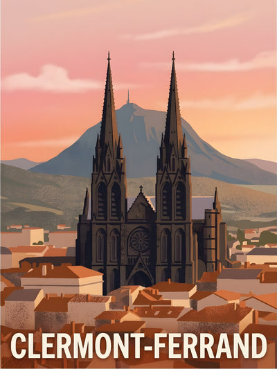 Affiche de Clermont-Ferrand