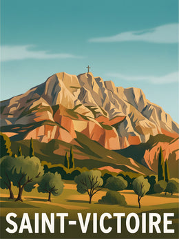 Affiche de Saint-Victoire