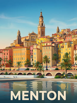 Affiche de Menton