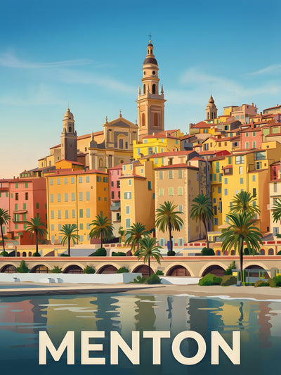 Affiche de Menton