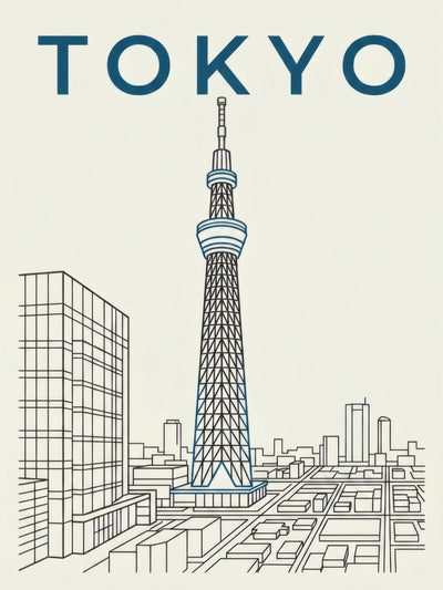 Affiche Tokyo