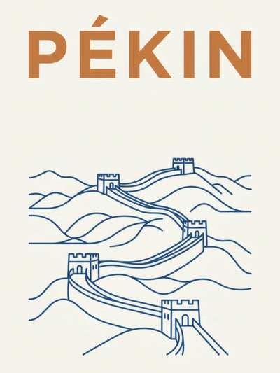 Affiche Pékin