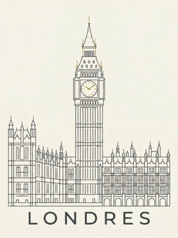 Affiche Londres