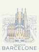 Affiche Barcelone