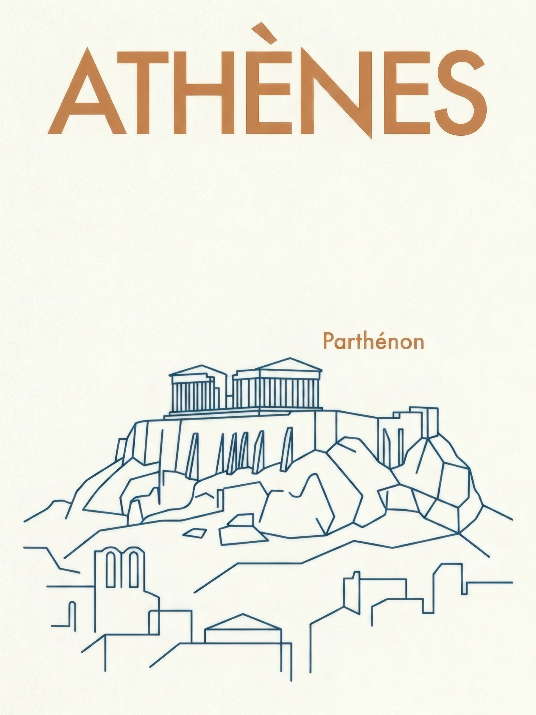 Affiche Athènes
