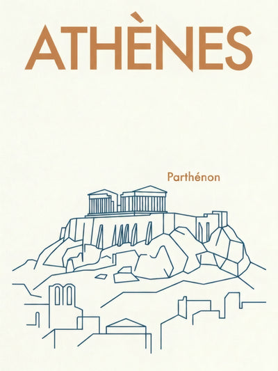 Affiche Athènes