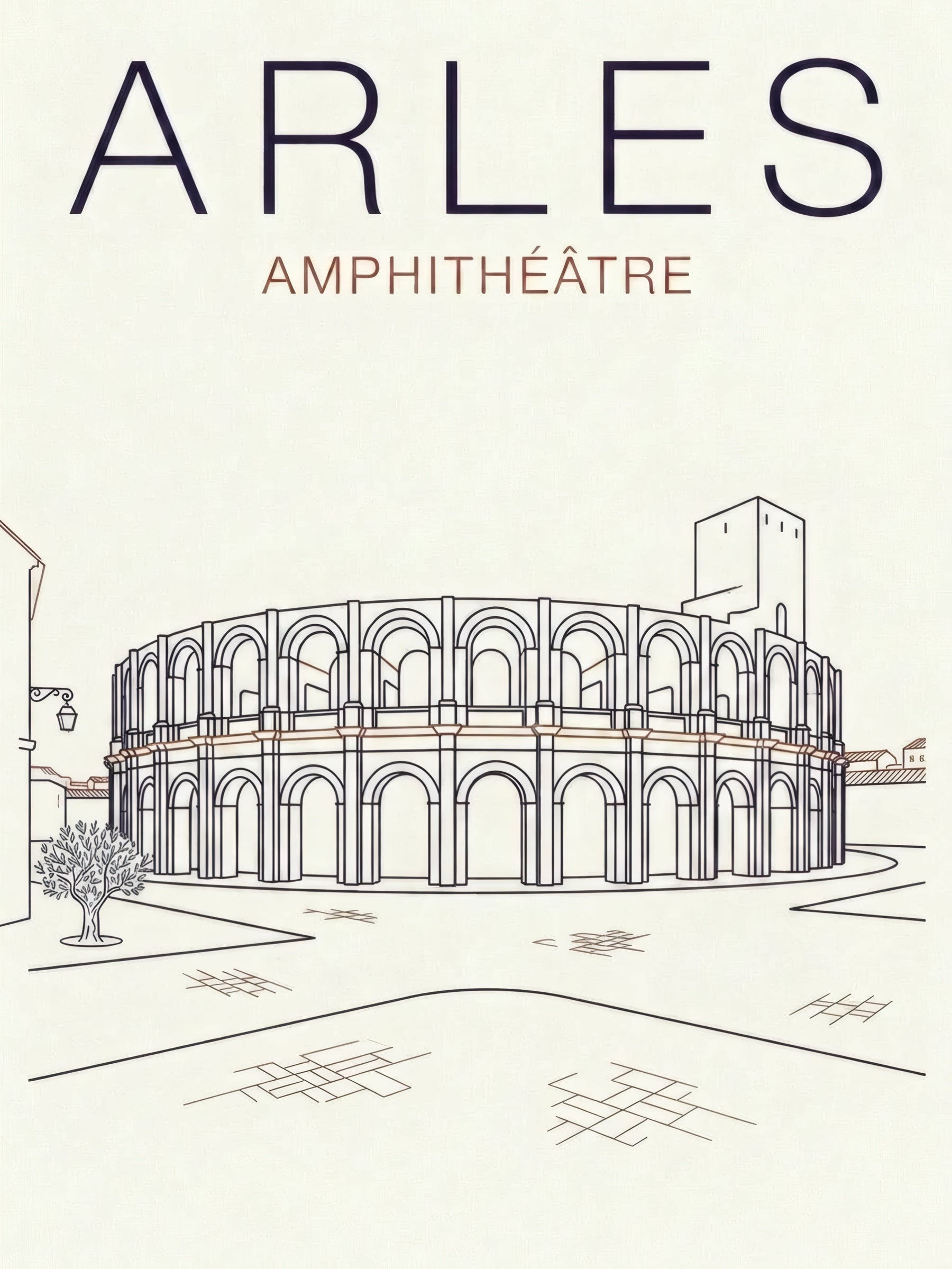 Affiche de Arles