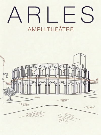 Affiche de Arles