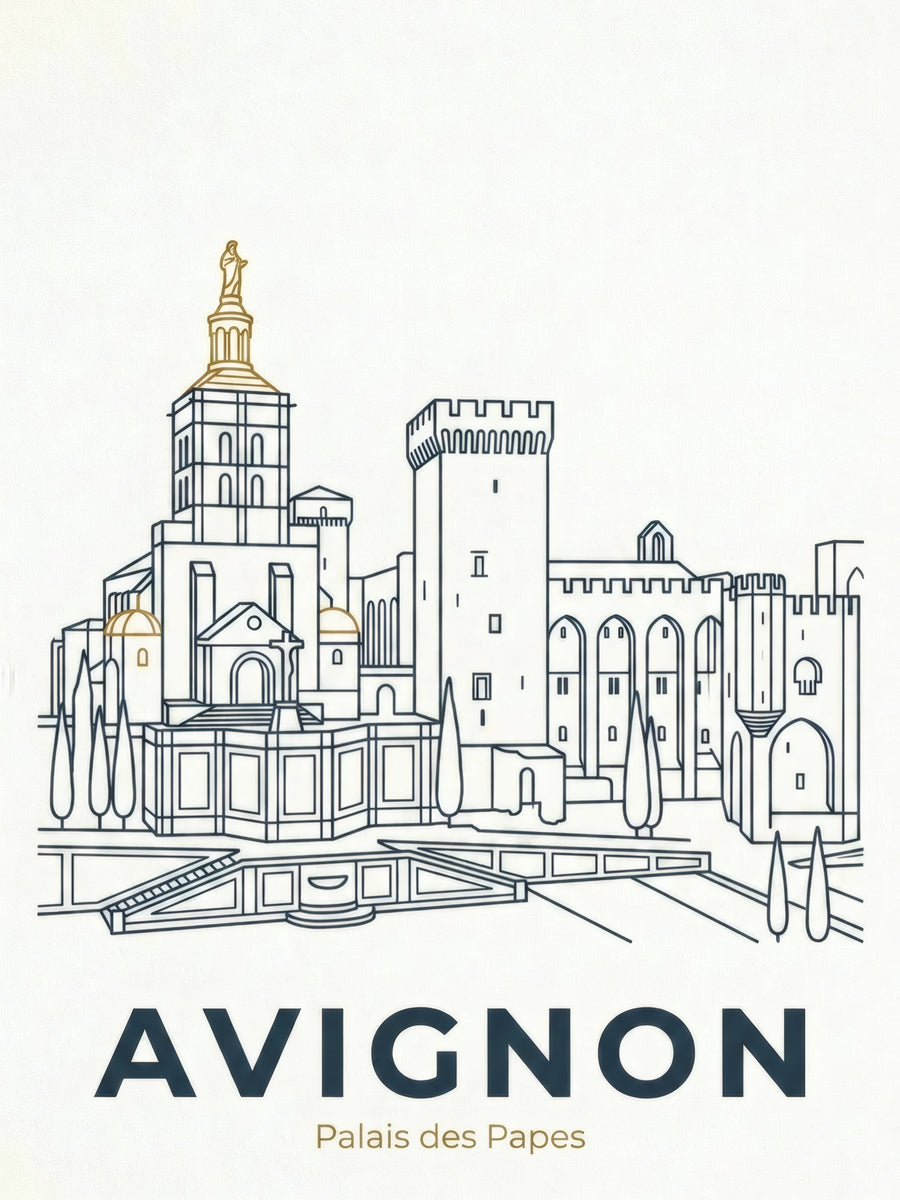 Affiche de Avignon