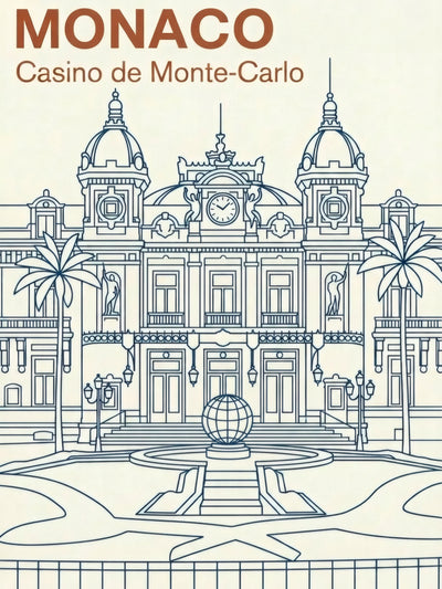 Affiche de Monaco-Ville