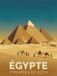 Affiche d'Égypte - Pyramides de Gizeh